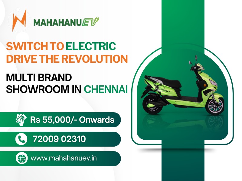 MahaHanu EV Showroom in Chennai