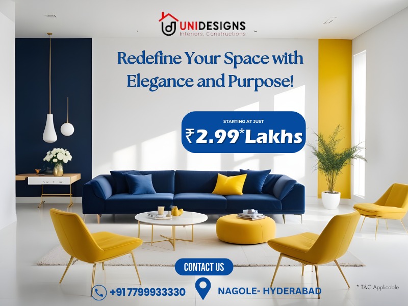 Uni Designs - Interior and Construction in Nagole - Hyderabad