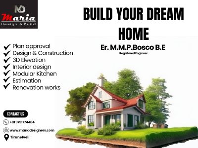 Maria Design & Build firm - Construction Company in Tirunelveli