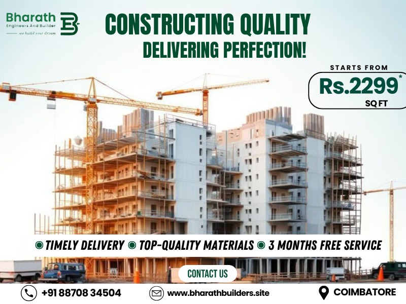 Bharath Engineers & Builders - Trusted Builders in Coimbatore