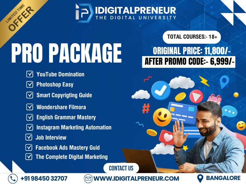 iDigitalPreneur – Master Digital Skills with Experts
