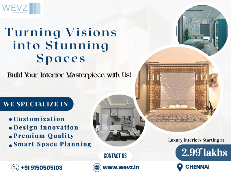 WEVZ Interiors - Smart Space Planners In Chennai