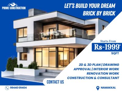 Prime Construction – Ungal Engineer in Namakkal & Erode
