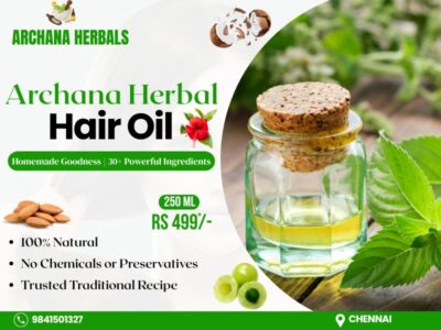 Archana Herbal Oil - Natural Care for Healthy Hair In Chennai