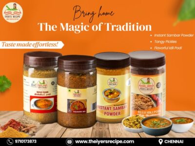 Iyer’s Recipe – Authentic South Indian Flavours Made in Chennai