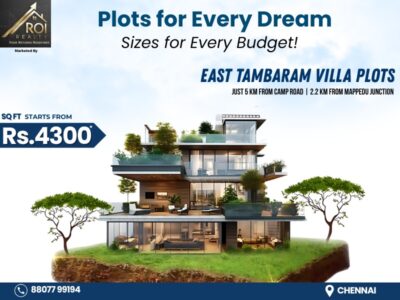 ROI Realty – CMDA & RERA Approved Villa Plots in East Tambaram