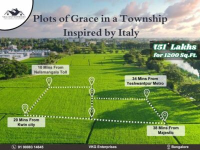 VKG Enterprises – Italian Inspired Plots in Bangalore