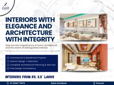 Zaish Architects - High End Interior & Architecture Expertise in Chennai