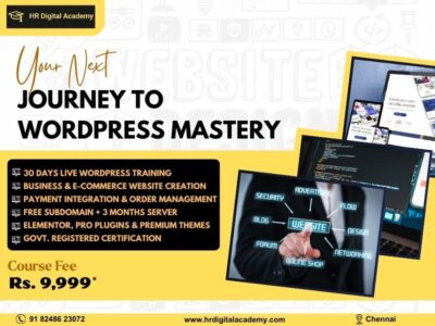HR Digital Academy - Practical WordPress Learning Platform in Chennai
