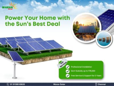 Waran Solar - From Sunshine to Cost Savings in Chennai