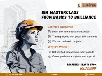 Lupiter – BIM Masterclass from Basics to Brilliance in Chennai