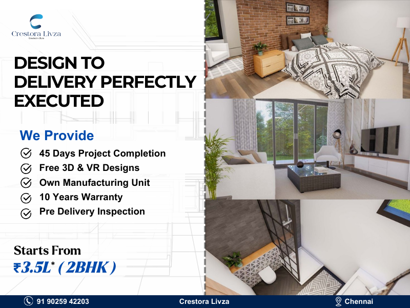 Crestora Livza - Harmony of Design and Function in Chennai