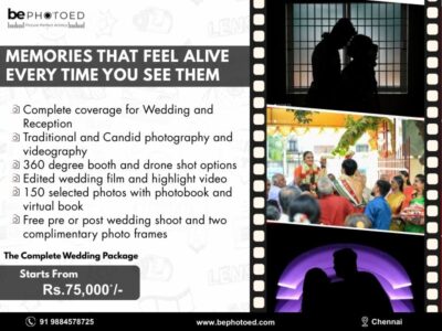BePhotoed - Relive Your Wedding Day Through Every Frame in Chennai